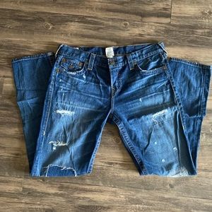 True Religion boyfriend jeans